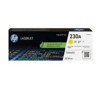Tóner HP 230A, compatible con Pro 4203, Mfp 4303, rendimiento 1,800 páginas, amarillo W2302A